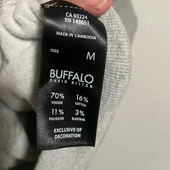 Buffalo David Bitton women’s soft hooded pullover sweater size Medium - Picture 4 of 4